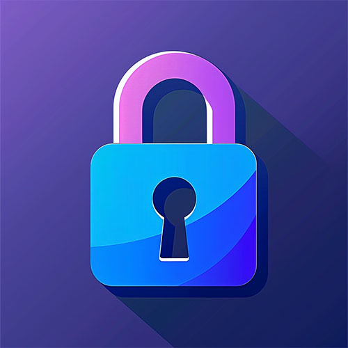 A lock icon